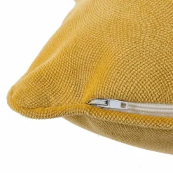 ATMOSPHERA Coussin rectangulaire (30 x 50 cm) Lilou Ocre Jaune ocre Online