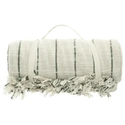 ATMOSPHERA Couvre-lit coton (260 x 240 cm) Luisa Beige Clearance
