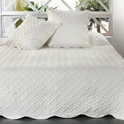LINDER Couvre-lit et taies d'oreiller (250 x 260 cm) Californie Beige Clearance