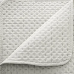 ATMOSPHERA Couvre-lit et taies d'oreiller (260 x 240 cm) Dolce Ivoire Best