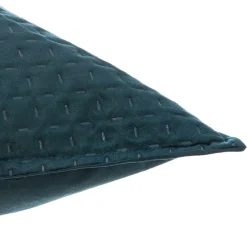 ATMOSPHERA Couvre-lit et taies d'oreiller (240 x 260 cm) Dolce canard Bleu Discount