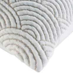 douceur d'intu017drieur Couvre-lit matelassé et deux taies d'oreiller (240 x 260 cm) Cassandra Ecru Hot