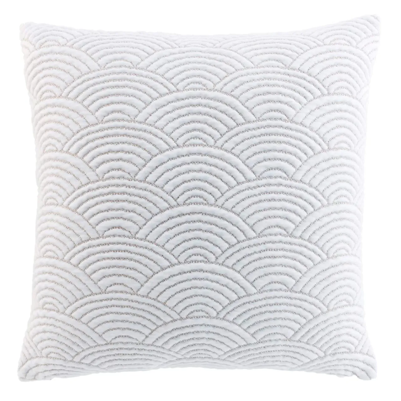 douceur d'intu017drieur Couvre-lit matelassé et deux taies d'oreiller (220 x 240 cm) Cassandra Ecru