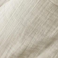 EMINZA Couvre-lit matelassé gaze de coton (240 x 220 cm) Gaïa pampa Beige Outlet