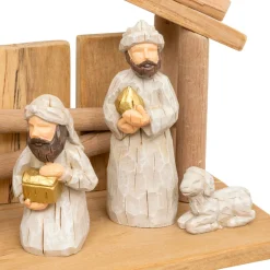JJA Crèche de Noël complète (H30 cm) Sainte-Carmen Naturel Online