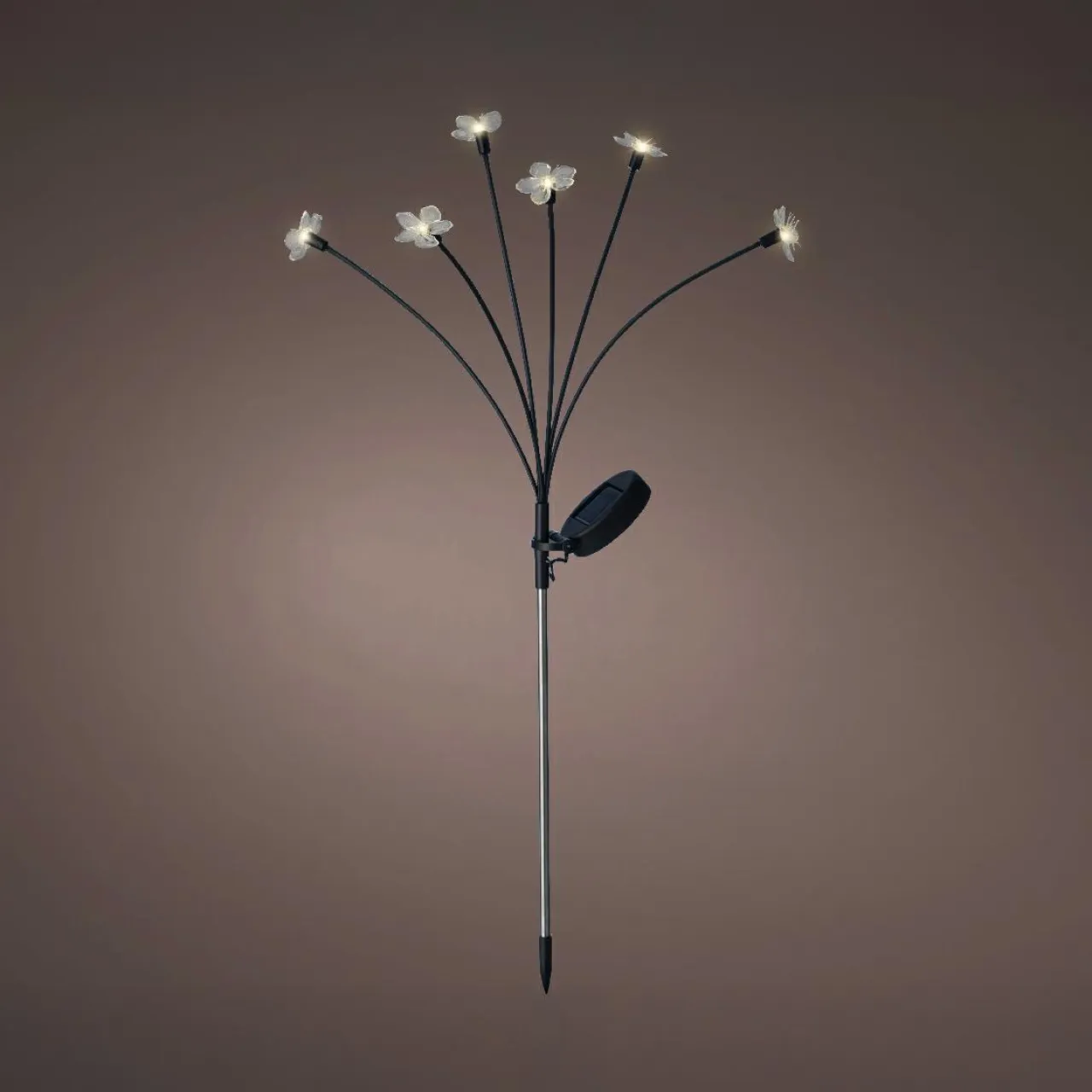KAEMINGK Décoration lumineuse Solaire à piquer au sol (H70 cm) Flowers Blanc chaud Online