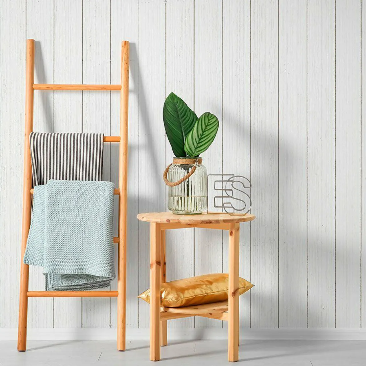 MOTIF Décoration murale adhésive (257 x 260 cm) Coton et Lavande Gris Online