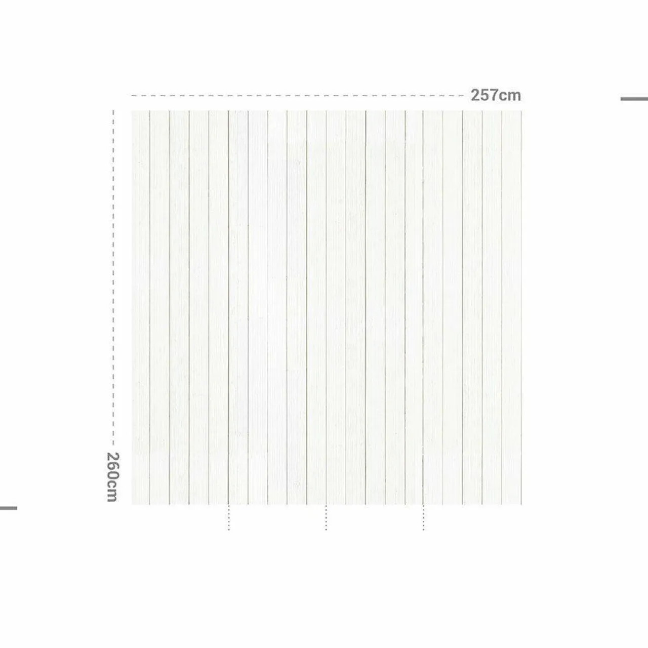 MOTIF Décoration murale adhésive (257 x 260 cm) Coton et Lavande Gris Online