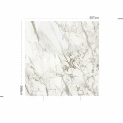 MOTIF Décoration murale adhésive (257 x 260 cm) Brown Jasper Gris Discount