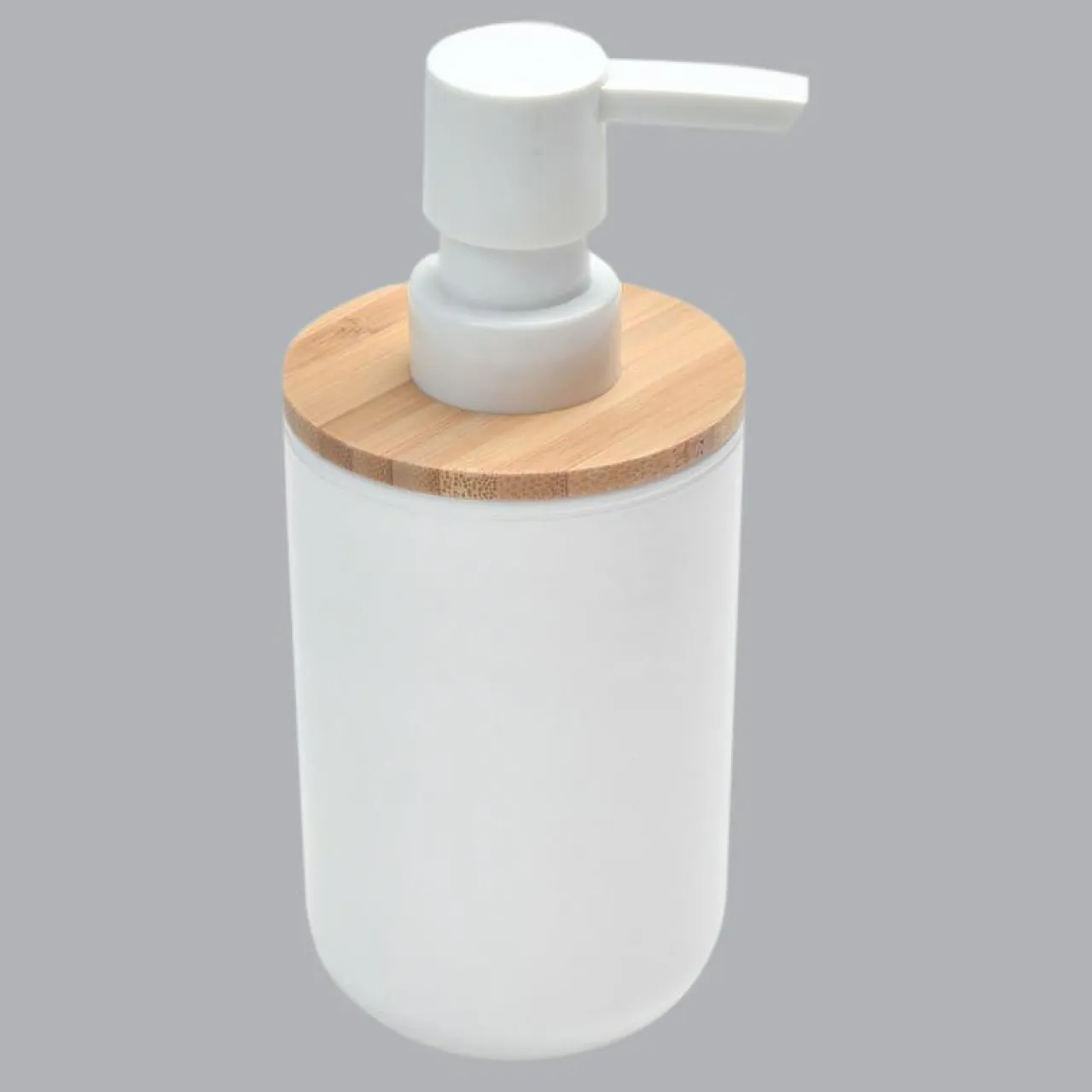 TENDANCE Distributeur de savon Bambou précieux Blanc Best