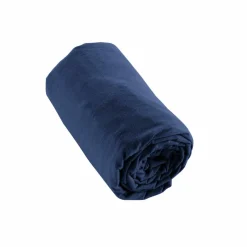 EMINZA Drap housse flanelle de coton (200 x 200 cm) Nina Bleu nuit Online