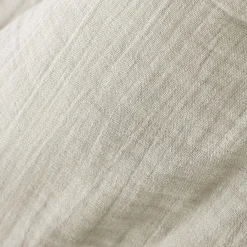 EMINZA Drap housse gaze de coton (180 x 200 cm) Gaïa pampa Beige Online