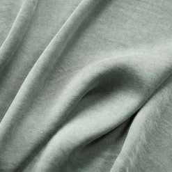 EMINZA Drap housse lyocell Tencel™ lavé (200 x 200 cm) Olivia Vert Eucalyptus Online