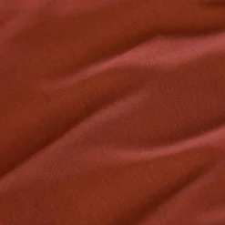 EMINZA Drap housse percale de coton (180 x 200 cm) Cali Terracotta Hot