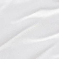 EMINZA Drap housse percale de coton (90 x 190 cm) Cali Blanc Best