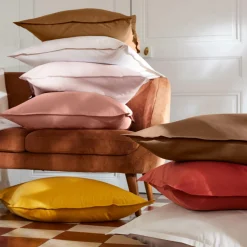 EMINZA Drap housse percale de coton (90 x 190 cm) Cali Blanc Best