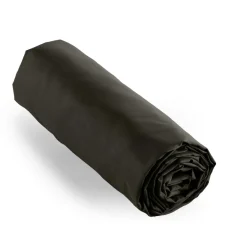 EMINZA Drap housse percale de coton (180 x 200 cm) Cali Noir Best