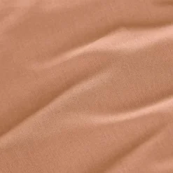 EMINZA Drap housse percale de coton (140 x 190 cm) Cali Rose Pêche Discount