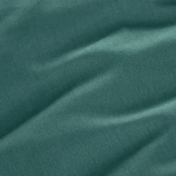 EMINZA Drap housse percale de coton (140 x 200 cm) Cali Bleu canard Clearance