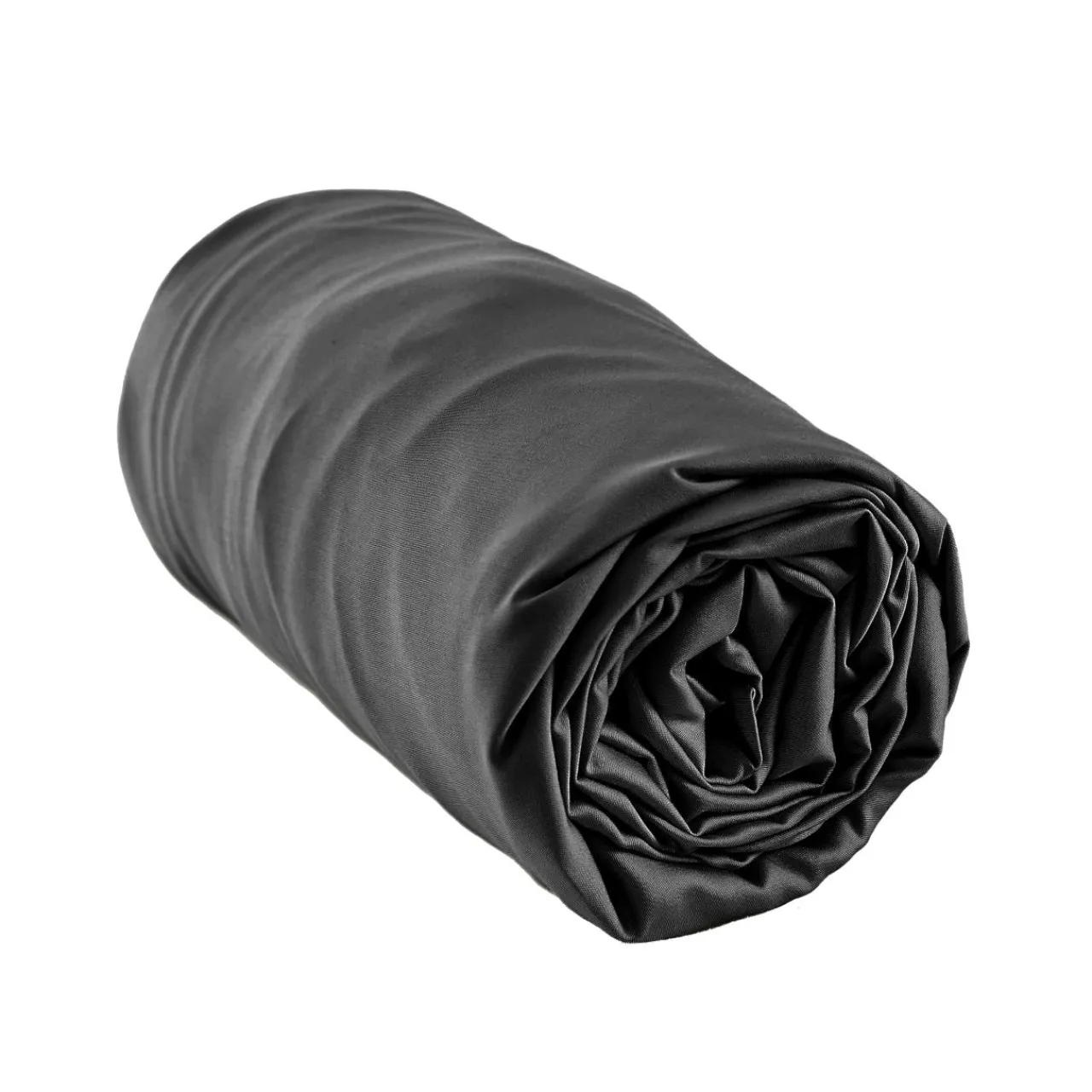 EMINZA Drap housse satin de bambou (160 x 200 cm) Sienna Noir Outlet