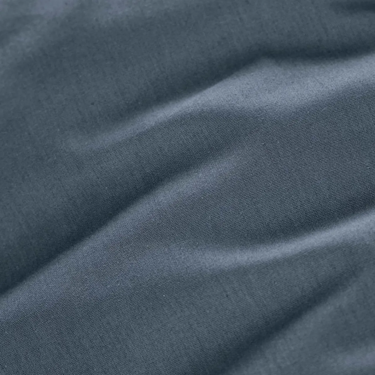 EMINZA Drap plat percale de coton (270 x 300 cm) Cali Bleu marine Discount