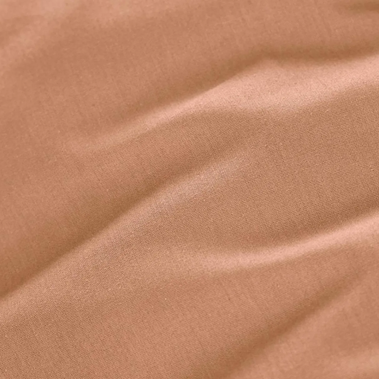 EMINZA Drap plat percale de coton (270 x 300 cm) Cali Rose Pêche Sale