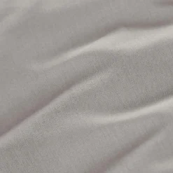 EMINZA Drap plat percale de coton (180 x 290 cm) Cali Gris clair Sale