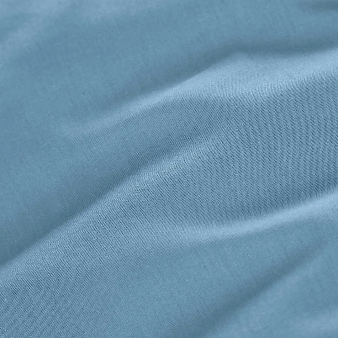 EMINZA Drap plat percale de coton (180 x 290 cm) Cali Bleu Ciel Online
