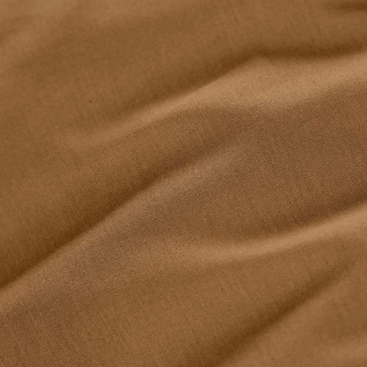 EMINZA Drap plat percale de coton (270 x 300 cm) Cali Camel Best