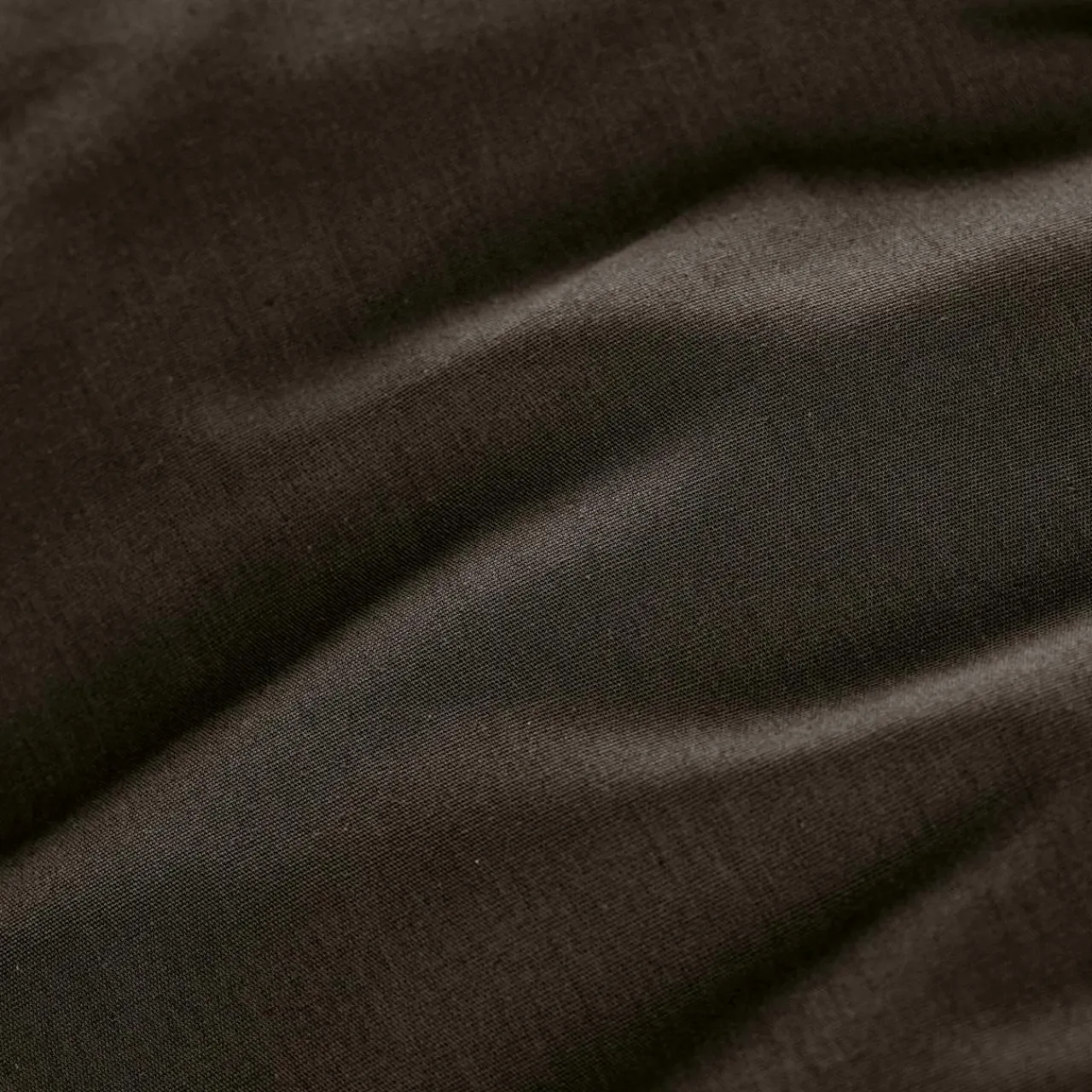 EMINZA Drap plat percale de coton (180 x 290 cm) Cali Noir Clearance