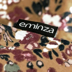 EMINZA Edredon gaze de coton (90 x 200 cm) Constance Camel Outlet