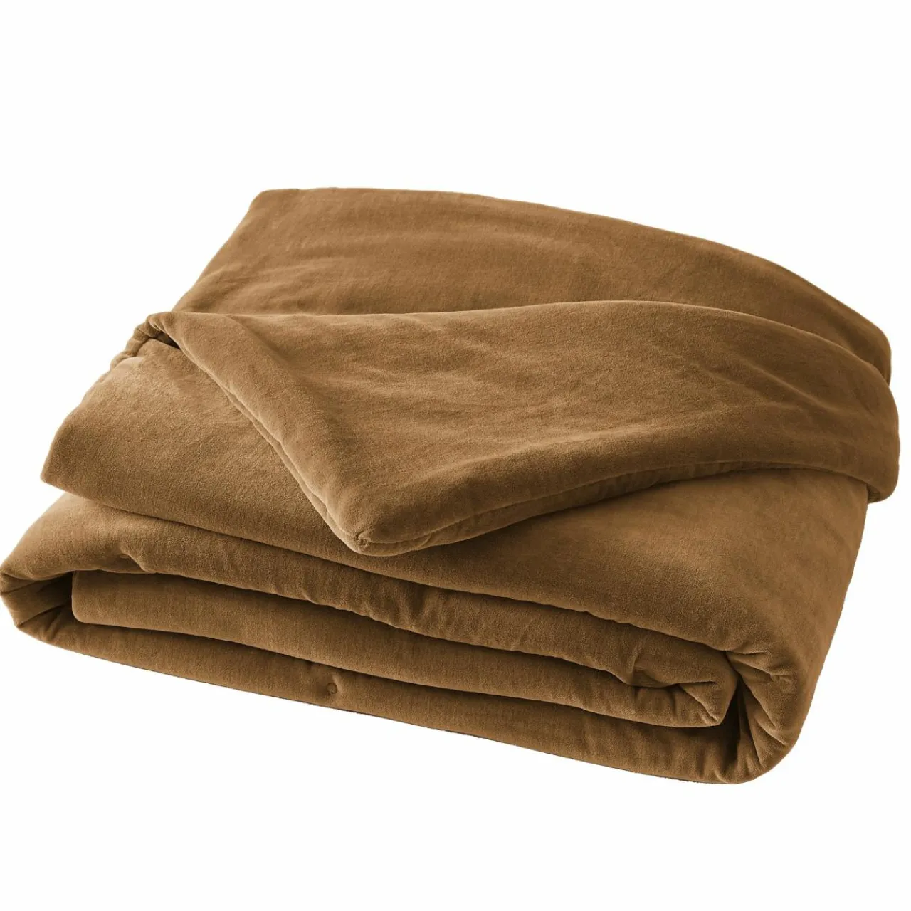 EMINZA Edredon velours de coton (90 x 200 cm) Victor Camel Discount