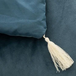ATMOSPHERA Edredon velours (80 x 180 cm) Slow Bleu