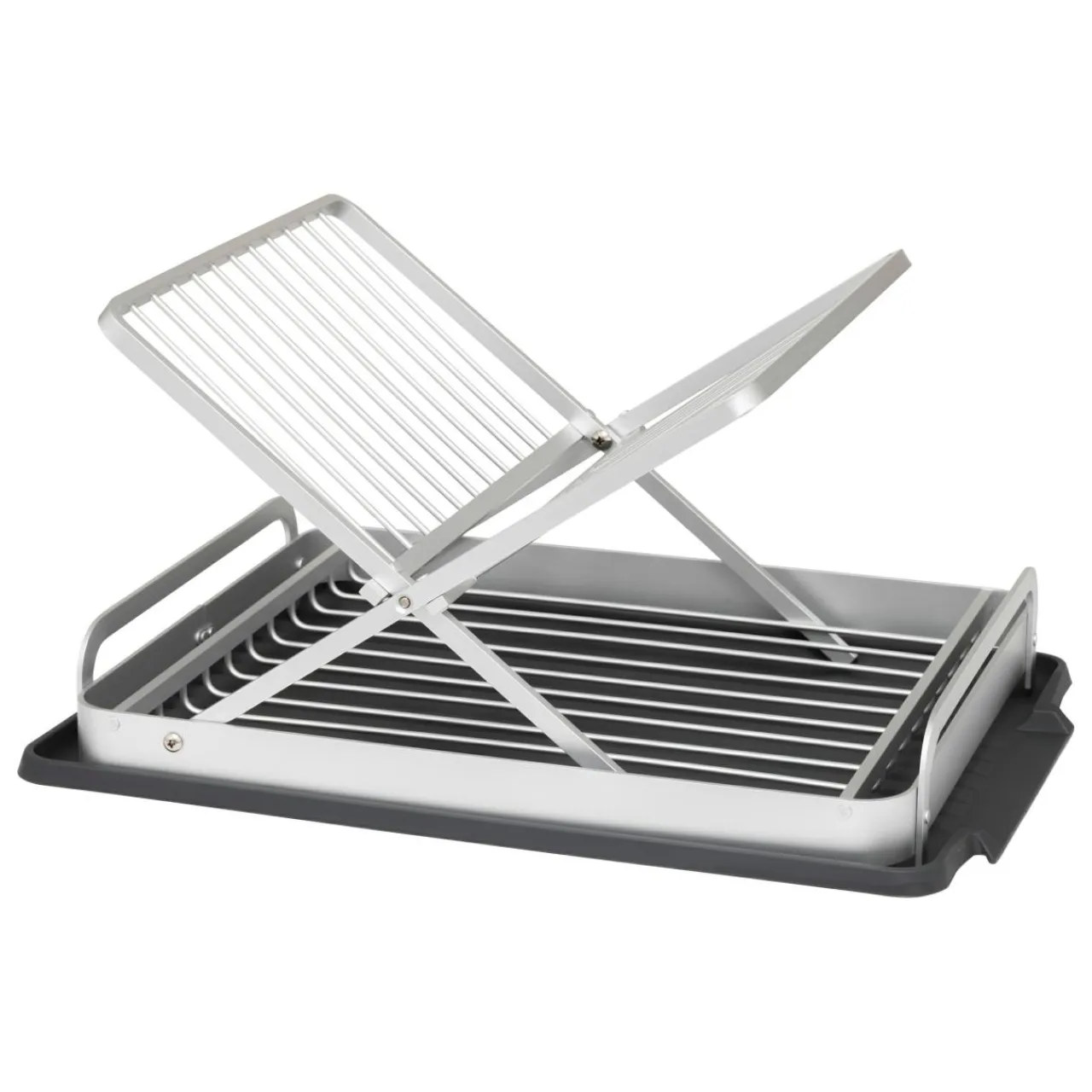 5 Five Simply Smart Egouttoir de cuisine pliant en aluminium (44 x 31 cm) Splash Gris New