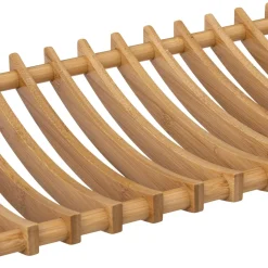 5 Five Simply Smart Egouttoir en bambou 2 niveaux (53 x 24 cm) Siao Naturel Bois