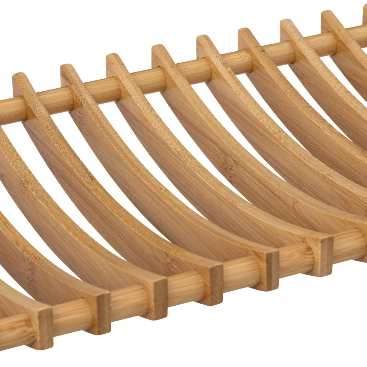 5 Five Simply Smart Egouttoir en bambou 2 niveaux (53 x 24 cm) Siao Naturel Bois