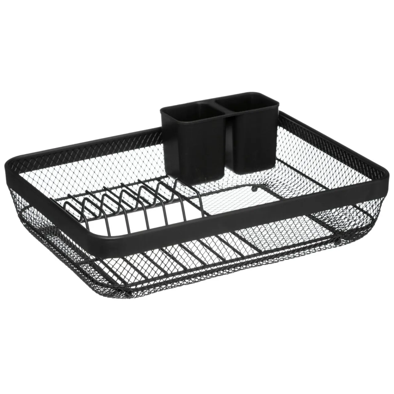 ATMOSPHERA Egouttoir vaisselle en métal (43 x H13 cm) Mayaj Noir Outlet