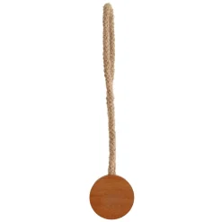 LUANCE Embrasse rideau bois Baobab Marron New