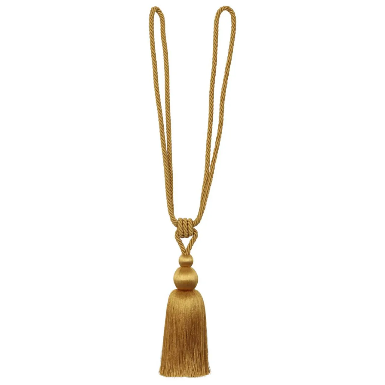 LUANCE Embrasse rideau (80 cm) Napoléon Jaune moutarde Discount