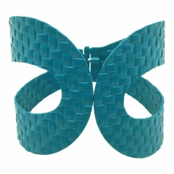 LUANCE Embrasse rideau manchette Orient e Bleu Clearance