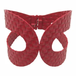 LUANCE Embrasse rideau manchette Orient Rouge Clearance