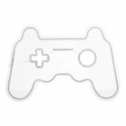 OSTARIA Enseigne lumineuse néon (H28 cm) Manette de jeux Bleu Sale
