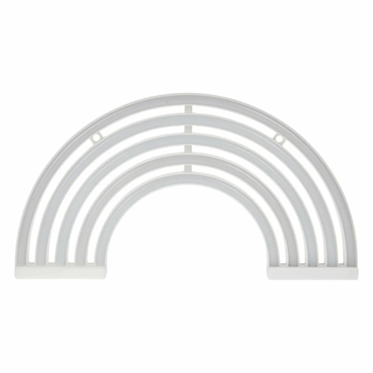 OSTARIA Enseigne lumineuse néon à piles (H16 cm) Arc en Ciel Multicolore Hot