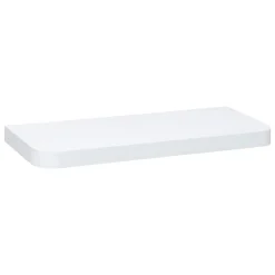 5 Five Simply Smart Etagère murale en bois (60 cm) Coins arrondis Fixy he Blanc Clearance