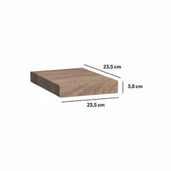 ATMOSPHERA Etagère murale en (23,5 cm) Fixy Naturel Bois Hot