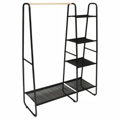 5 Five Simply Smart Etagères et portant à vêtements (H150 cm) Artemis Noir Hot