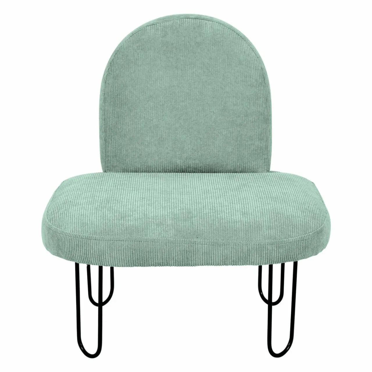 OSTARIA Fauteuil enfant velours (H50 cm) Augustin Vert