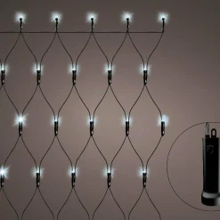KAEMINGK Filet lumineux à piles 1,80 m 192 LED Durawise Blanc froid Online
