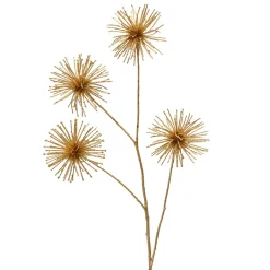 KAEMINGK Fleur décative de Noël (H85 cm) Allium Butterfly Or Sale