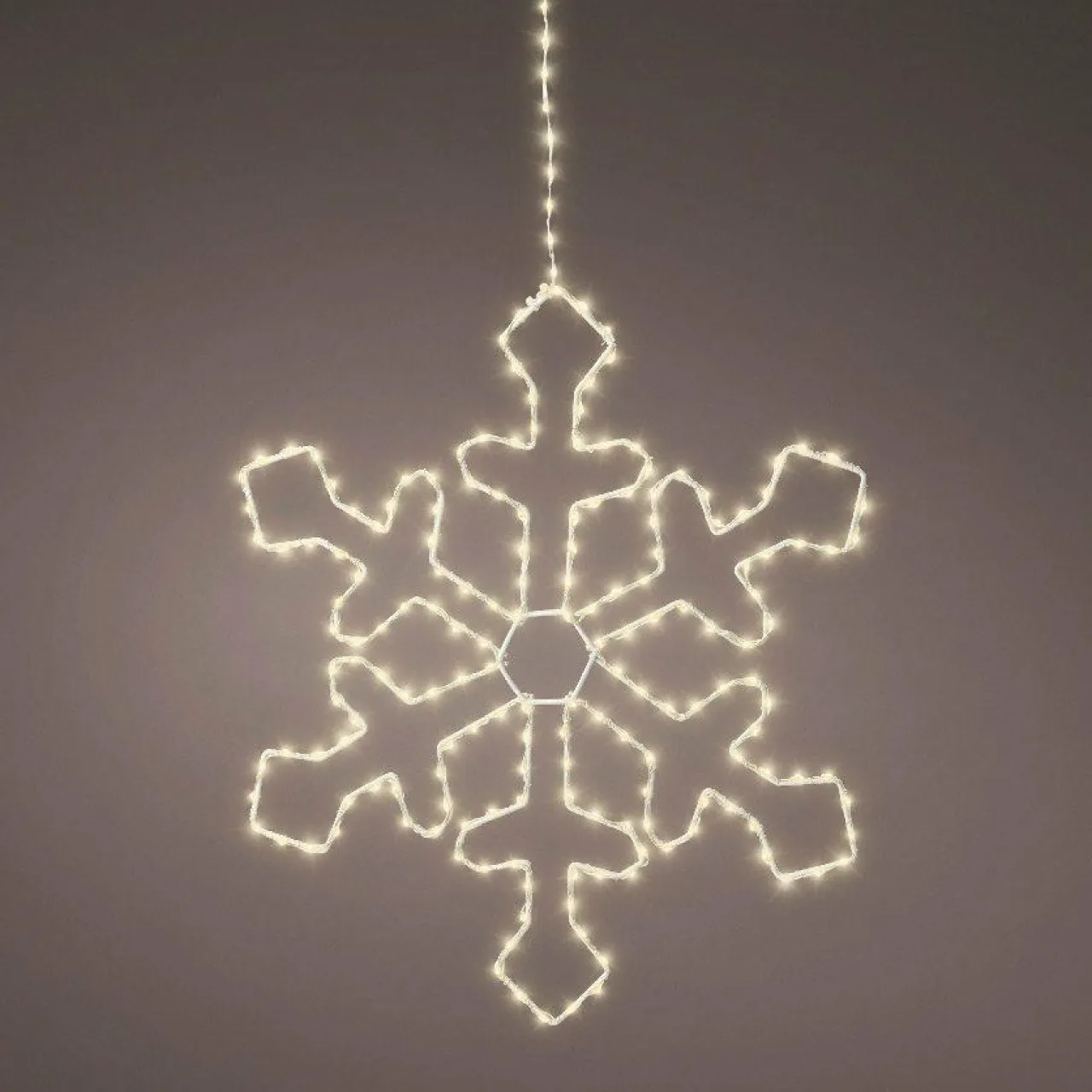 EMINZA Flocon lumineux à suspendre 220 LED (D37 cm) Everest Blanc chaud Best